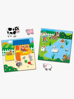 Kreativt Legetøj|Galt Klistermærkebog Genanvendelig Bondegård