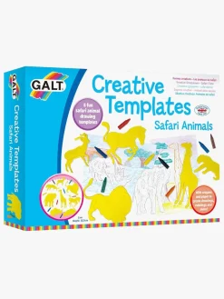 Kreativt Legetøj|Galt Safari Dyreskabeloner