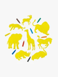 Kreativt Legetøj|Galt Safari Dyreskabeloner