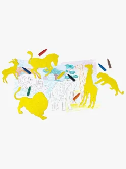 Kreativt Legetøj|Galt Safari Dyreskabeloner