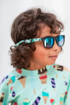 Tilbehør|Geggamoja  Fleksible Solbriller 2-6 År, Camouflage