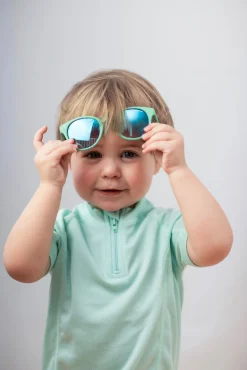 Tilbehør|Geggamoja  Fleksible Solbriller, Neptune Green