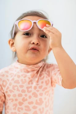 Børn Geggamoja Tilbehør- Fleksible Solbriller, Orchid Bloom