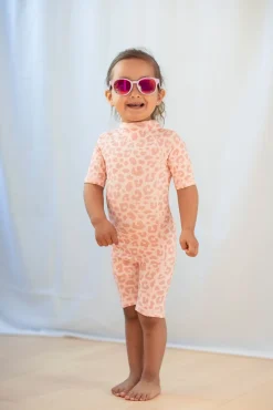 Børn Geggamoja Tilbehør- Fleksible Solbriller, Orchid Bloom