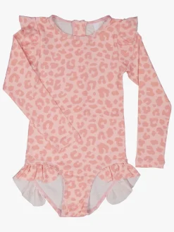 Uv & Strand|Geggamoja UV-Badedragt, Pink Leo
