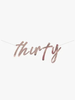 Interiør|GingerRay Ginger Ray Vægdekoration, Guldfarvet Lyserød