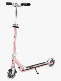 Løbehjul|Globber Flow Element Lights Chrome Finish Løbehjul, Rose Gold