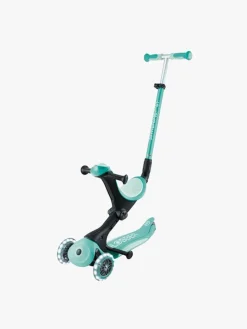 Løbehjul|Globber Go-Up Deluxe Lights Trehjulet Løbehjul, Dark Mint Grøn