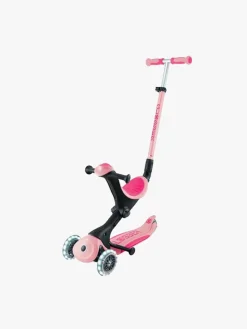 Løbehjul|Globber Go-Up Deluxe Lights Trehjulet Løbehjul, Pastel Pink Lyserød