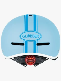 Cykler|Globber Master Hjelm, Pastel Blue Blå