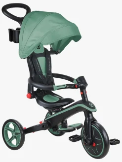 Cykler|Globber Trehjulet Cykel Explorer Sammenklappelig 4-in-1, Olivengrøn