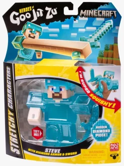 Legetøjsfigurer|GooJitZu Goo Jit Zu Minecraft Steve Figur