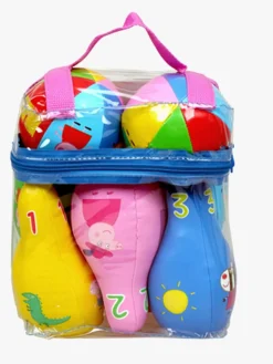 BarboToys Spil & Puslespil-Gurli Gris  Blødt Bowlingsæt