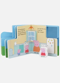 Bøger|PeppaPig Gurli Gris Bog med Træfigurer - Mudderpøl