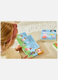 Bøger|PeppaPig Gurli Gris Bog med Træfigurer - Mudderpøl