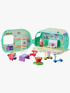 Legetøjsfigurer|PeppaPig Gurli Gris Campingvogn Legesæt med Figurer