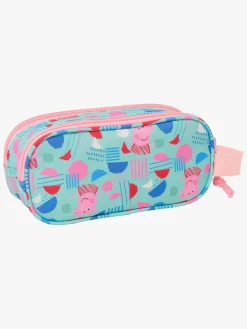 Kreativt Legetøj|PeppaPig Gurli Gris 3D Dobbelt Penalhus, Lyserød/Grøn