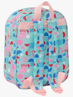 Tasker|PeppaPig Gurli Gris 3D Mini Rygsæk 6L, Lyserød/Grøn