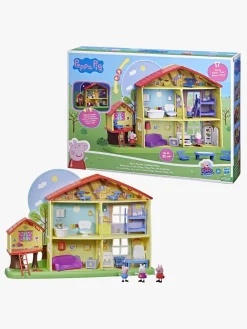 Dukker & Bamser|PeppaPig Gurli Gris Dag & Nat Dukkehus