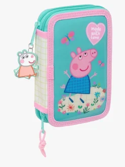 Kreativt Legetøj|PeppaPig Gurli Gris Dobbelt Penalhus, Mintgrøn