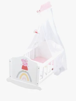 Dukker & Bamser|PeppaPig Gurli Gris Dukkeseng med Sengehimmel