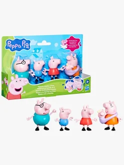 Legetøjsfigurer|PeppaPig Gurli Gris Figursæt Familie 5-pak