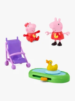 PeppaPig Legetøjsfigurer-Gurli Gris Figursæt Greta & Evie