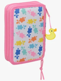 PeppaPig Kreativt Legetøj-Gurli Gris  Fyldt Dobbelt Penalhus 29 Dele, Baby Pig