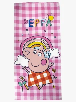 Uv & Strand|PeppaPig Gurli Gris Håndklæde Gymnastikpose & Kasket Sæt, Pink