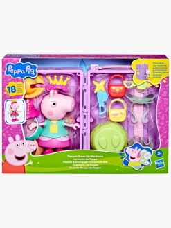 Legetøjsfigurer|PeppaPig Gurli Gris Legesæt Dress Up Garderobeskab