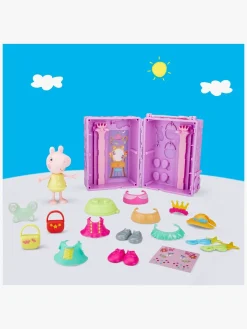 Legetøjsfigurer|PeppaPig Gurli Gris Legesæt Dress Up Garderobeskab