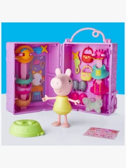 Legetøjsfigurer|PeppaPig Gurli Gris Legesæt Dress Up Garderobeskab