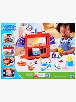 Legetøjsfigurer|PeppaPig Gurli Gris Legesæt 2-i-1 Partybus