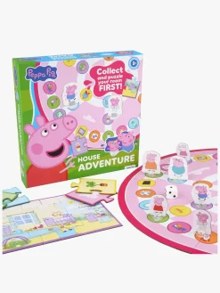PeppaPig Spil & Puslespil-Gurli Gris Puslespil House Adventure