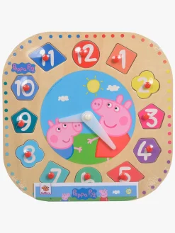 Spil & Puslespil|PeppaPig Gurli Gris Puslespil Ur, 25 cm