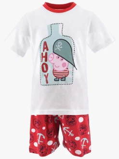 Børn PeppaPig Nattøj-Gurli Gris Pyjamas, Rød