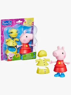 Legetøjsfigurer|PeppaPig Gurli Gris Rainy Day Dress Up Figur Flerfarvet