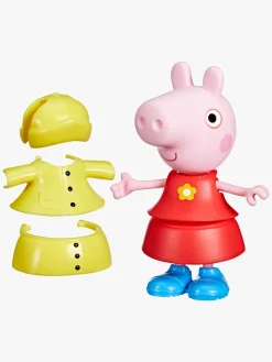 Legetøjsfigurer|PeppaPig Gurli Gris Rainy Day Dress Up Figur Flerfarvet