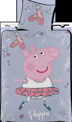 Sengetøj|PeppaPig Gurli Gris Sengesæt 150x210 Flerfarvet