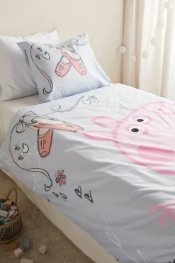 Sengetøj|PeppaPig Gurli Gris Sengesæt 150x210 Flerfarvet