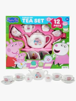 Rolleleg|PeppaPig Gurli Gris Tesæt Porcelæn 12 Dele