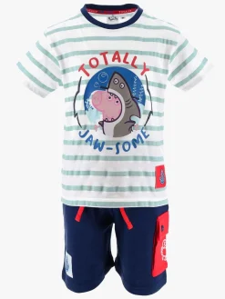 Børn PeppaPig Tøj- & Gavesæt-Gurli Gris Tøjsæt, Navy