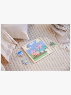 BarboToys Spil & Puslespil-Gurli Gris Træpuslespil 16 Brikker Mudder