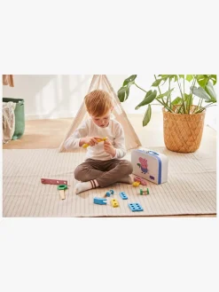 BarboToys Rolleleg-Gurli Gris Værktøjskasse i Træ