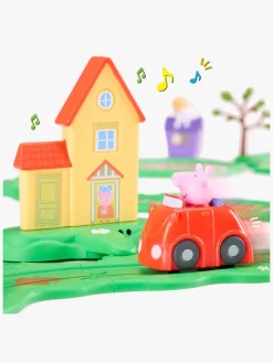 PeppaPig Legetøjsbiler & -Fartøjer-Gurli Gris Whizz Around Racerbane Runabout Town