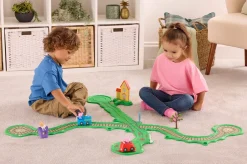 PeppaPig Legetøjsbiler & -Fartøjer-Gurli Gris Whizz Around Racerbane Runabout Town