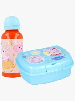 PeppaPig Spisetid-Gurli Gris Madkasse og Flaske