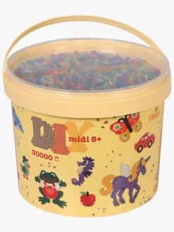 Kreativt Legetøj|Hama Midi Spand med Perler 30000 Stk. Flerfarvet