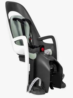 Cykler|Hamax CARESS Cykelstol inkl. Adapter, Grey/White/Mint Grå