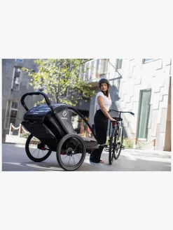 Aktivitetsvogne|Hamax Cocoon Cykelanhænger, Grey/Black